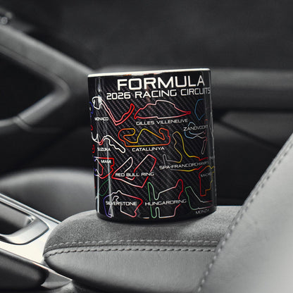 Formula 1 Circuits Mug 2026 - Vroom Classics