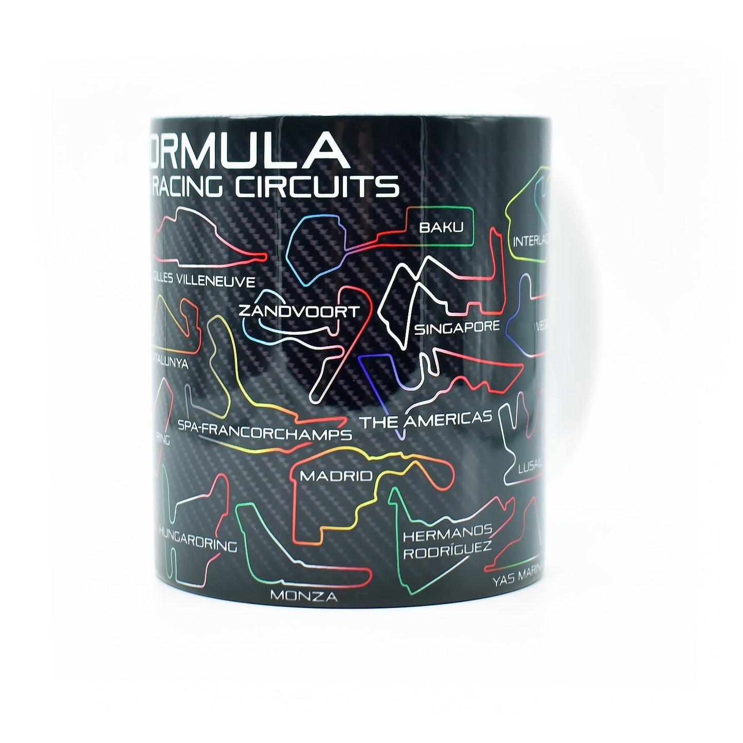 Formula 1 Circuits Mug 2026 - Vroom Classics