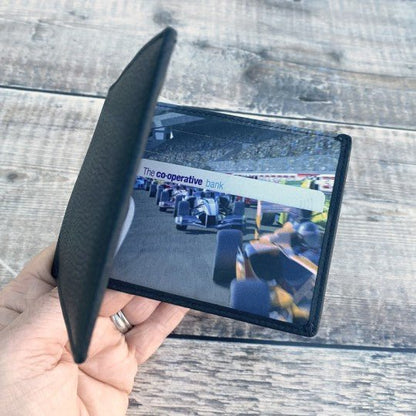 Formula 1 Leather Bi - Fold Wallet - Vroom Classics