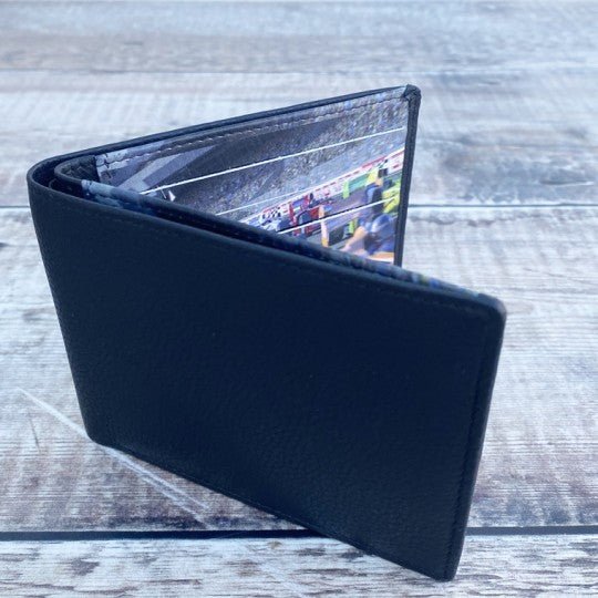 Formula 1 Leather Bi - Fold Wallet - Vroom Classics