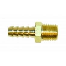 FPA904/A Brass Straight Union 1/4 Npt - 8mm (FPA904/A) - Vroom Classics