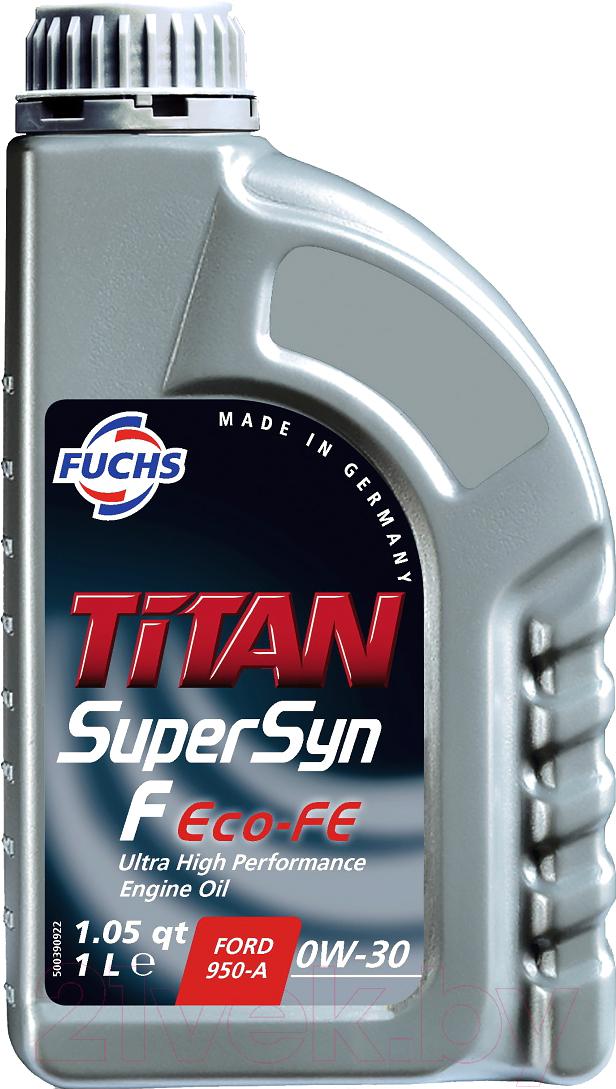 Fuchs Titan Supersyn F ECO - FE 0W - 30 Engine Oil Lubricant 1 Litre ACEA C2 - Vroom Classics