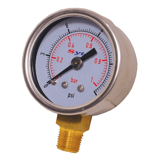 Fuel Pressure Gauge 1-15 PSI (FPG001) - Vroom Classics