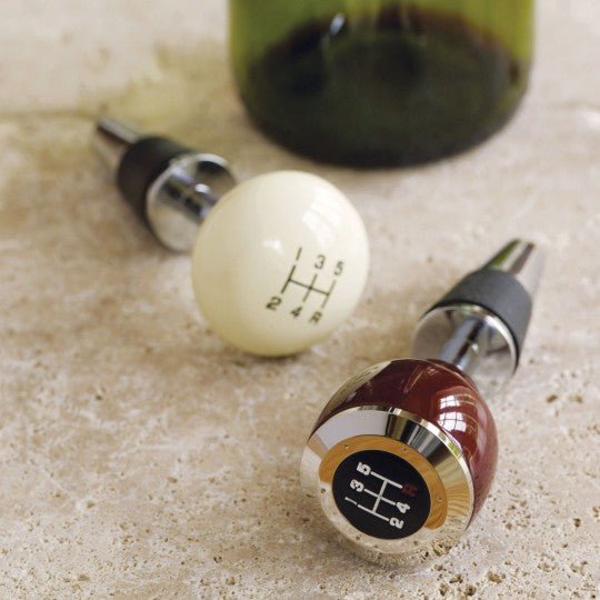 Gear Stick Bottle Stopper - Vroom Classics