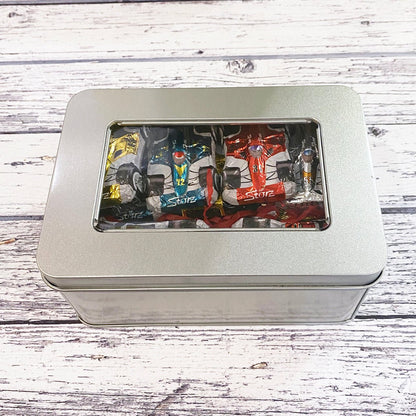 Gift Tin of Chocolate Formula 1 Cars - Vroom Classics