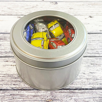 Gift Tin of Chocolate Sports Cars - Vroom Classics