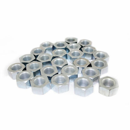 GS04038 - Bar Turned Hexagonal Nut.1/2" CEI 26 TPI (Pk 25) - Vroom Classics