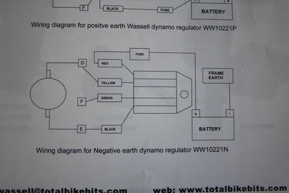 GS10221N - 6V DC REGULATOR - WASSELL solid state Negative MCR2 cut out box . - Vroom Classics