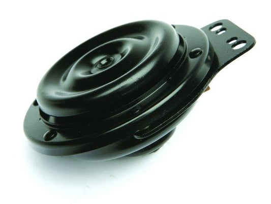 GS11047 - HORN - Lucas Replica, 8H ,12v, 97mm dai , satin black finish. - Vroom Classics