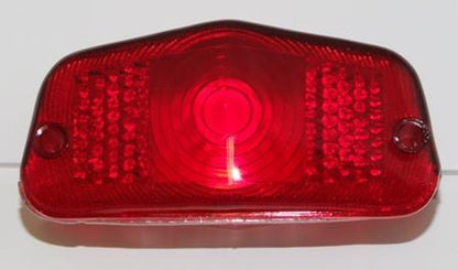 GS19037 - REAR LAMPS LENSES - Lucas Replica for 564 ,part number is WW19036 - Vroom Classics