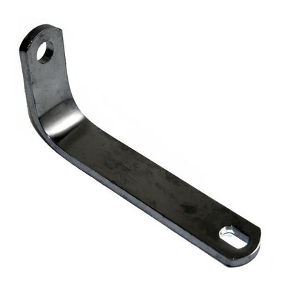 GS27115 - EXHAUST BRACKET - Triumph Chrome 'L' shaped for T100/T120/T140. - Vroom Classics