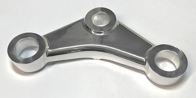 GS27980 - TOP YOKE - Norton Replica John Tickle for Norton Roadholder Forks . - Vroom Classics