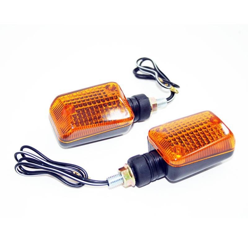 GS35070 - Indicators - UNIVERSAL Rubber Stem Mini,short stem, amber lens. - Vroom Classics