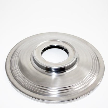GS37303 - Triumph/BSA Stainless Steel 8" Full width Wheel Trim/Hub cover - Vroom Classics