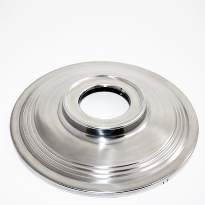 GS37303 - Triumph/BSA Stainless Steel 8" Full width Wheel Trim/Hub cover - Vroom Classics