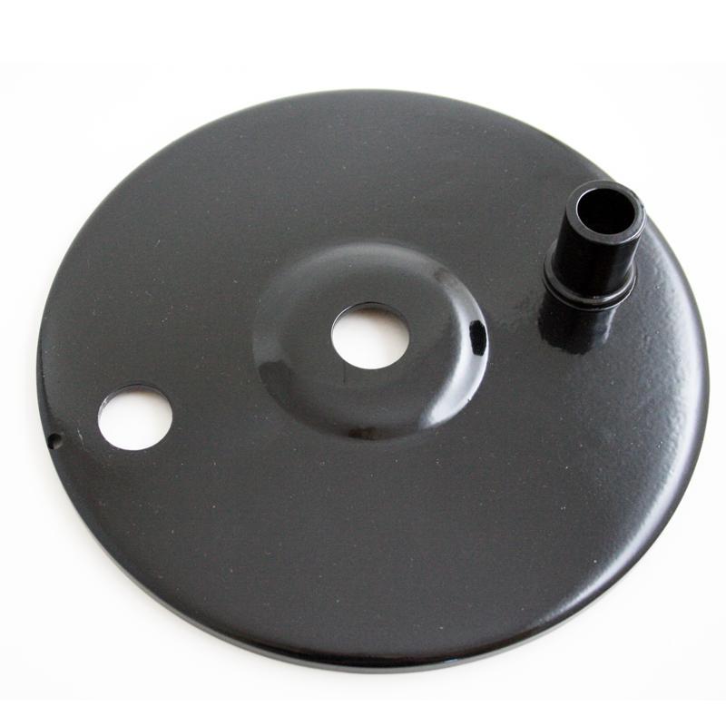GS61338 - GOLDSTAR REAR BRAKE PLATE - BSA Powder Coated Gloss Black(42 - 6030) - Vroom Classics