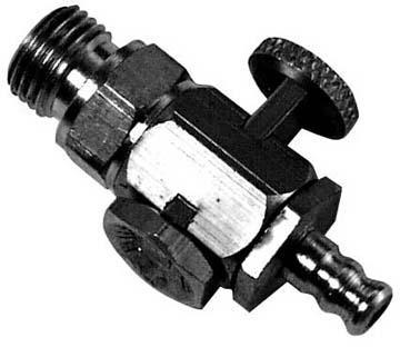 GS73094 - Petrol Tap - UNIVERSAL Push - on, Pull - off 1/4'' x 14" ribbed shank - Vroom Classics