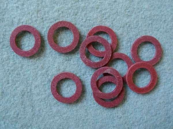 GS73115 - WASHER Pack of 10 fibre washers for 1/8'' gas fuel taps. - Vroom Classics