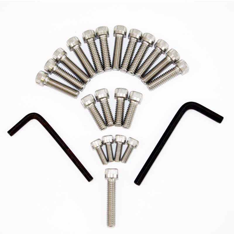 GS89218 - ALLEN SCREW KIT - Norton Commando 750/850 pre MK3 Complete Set. - Vroom Classics