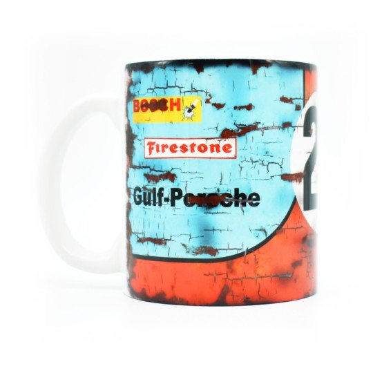 Gulf Porsche Racing Mug - Vroom Classics