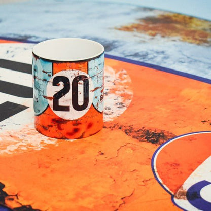 Gulf Porsche Racing Mug - Vroom Classics