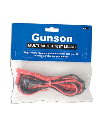 Gunson 77011 Multi Tester Leads - Fits most Multi - meters - Non - slip protective grip - Vroom Classics