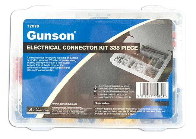 Gunson 77070 Electrical Connecter Kit - 338pc. Must have for classic enthusiast - Vroom Classics