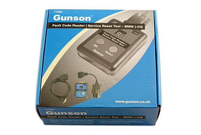 Gunson 77083 BMW Code Reader & Service Reset Tool - Read all fault codes - Vroom Classics