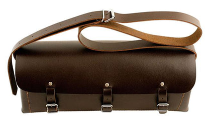 Gunson 77127 Classic Leather Tool Bag - Heavy duty oiled leather w studded trim - Vroom Classics