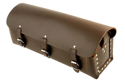 Gunson 77127 Classic Leather Tool Bag - Heavy duty oiled leather w studded trim - Vroom Classics