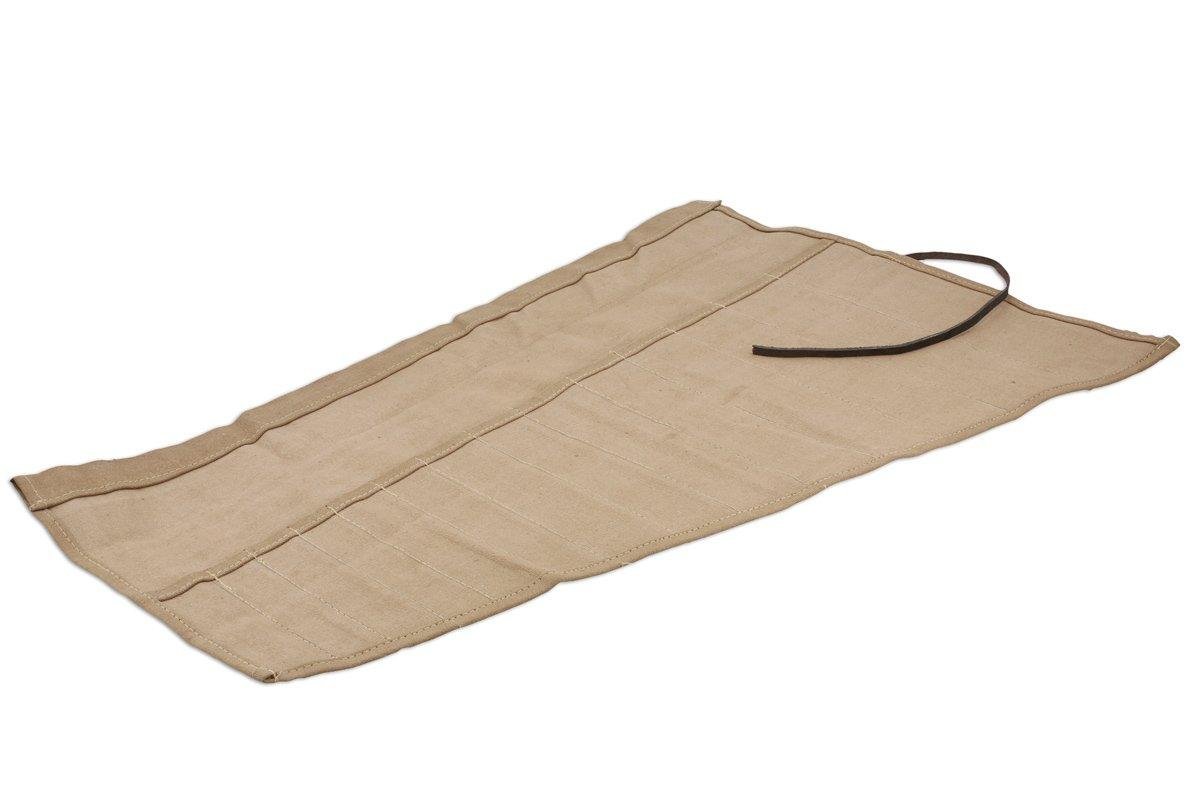 Gunson 77166 Waxed Canvas Tool Roll - 14 Pockets - Vroom Classics