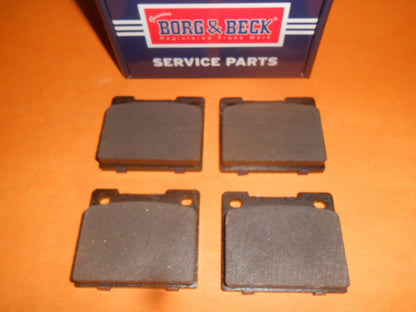 HILLMAN TALBOT AVENGER 1250 1500 (1970 - 73) NEW BRAKE PADS - GENUINE BORG & BECK - Vroom Classics