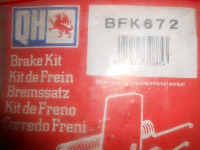 HONDA ACCORD (93 - 98) HONDA CR - V(1995 - 2002) FRONT BRAKE PAD FITTING KIT - BFK672 - Vroom Classics
