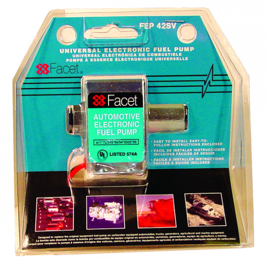 1x Facet Solid State Fuel Pump Clamshell Kit (FEP42SV)