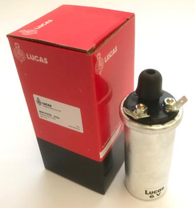 Ignition Coil Lucas 47275 6V BSA C11,C12,C15,A50,A65 Triumph Motorcycles Bike - Vroom Classics