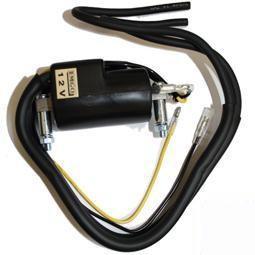 Ignition Coil Twin Lead 12V Twin Lead Ignition Coil fitted early Japanese Bikes - Vroom Classics