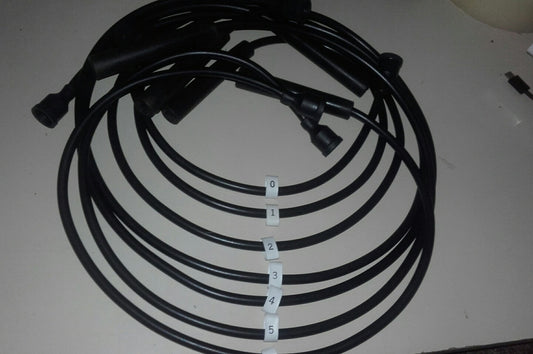Ignition Lead Sets - Fiat 130 Copper HT Leads - Vroom Classics