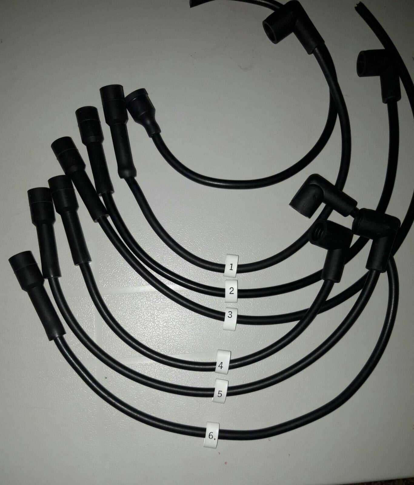 Ignition Lead Sets - Ford Transit Essex V6 Copper HT Leads - Vroom Classics