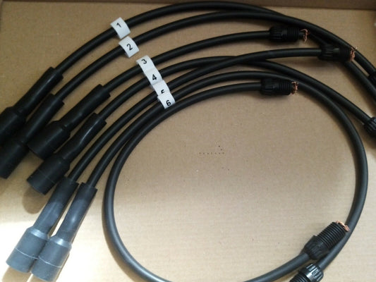 Ignition Lead Sets - Humber Super Snipe/Imperial Series 1 To 5A 1958 To 1967 Copper Core HT Leads - Vroom Classics