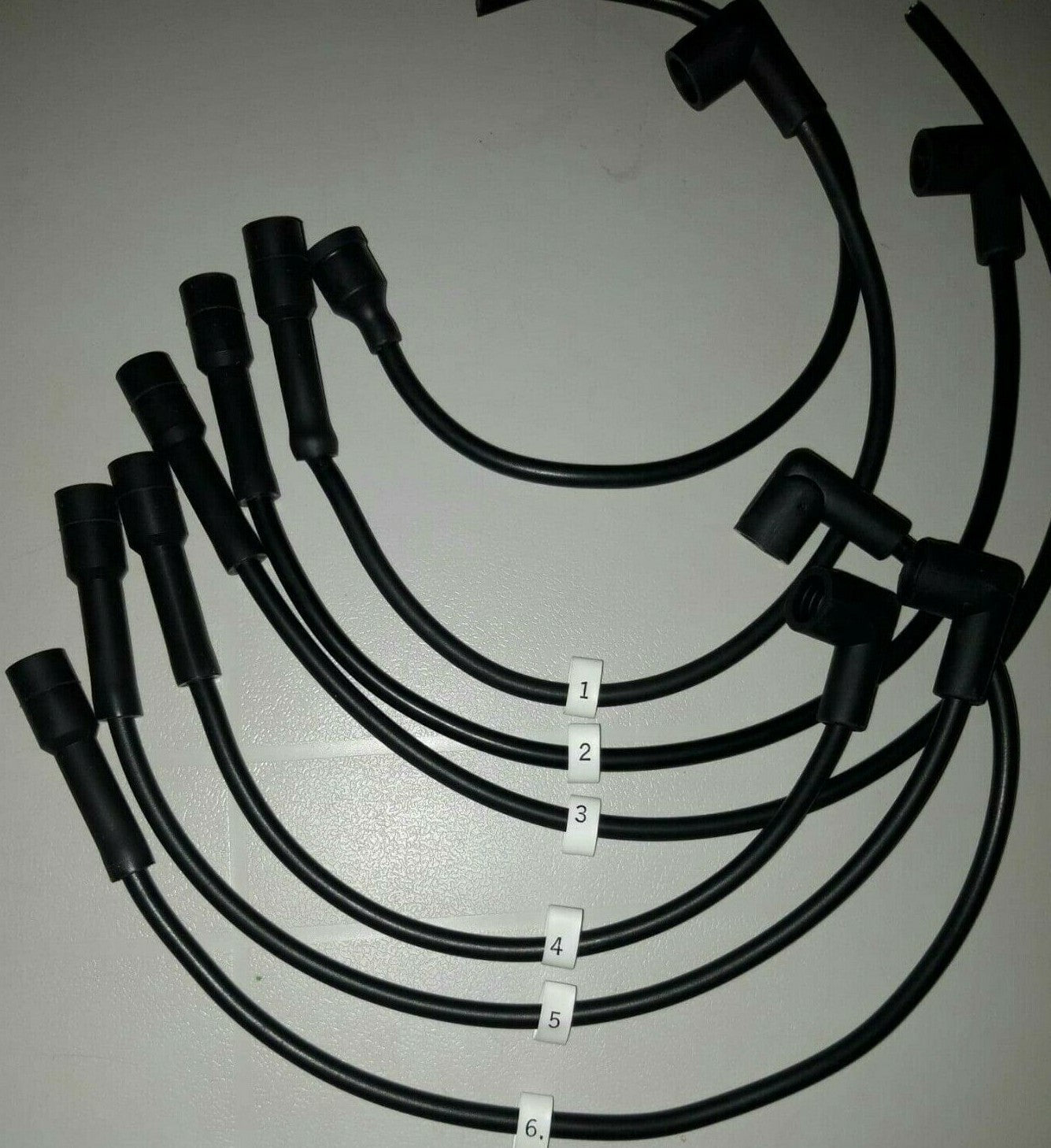 Ignition Lead Sets - Marcos Essex V6 7mm Copper Core HT Leads - Vroom Classics