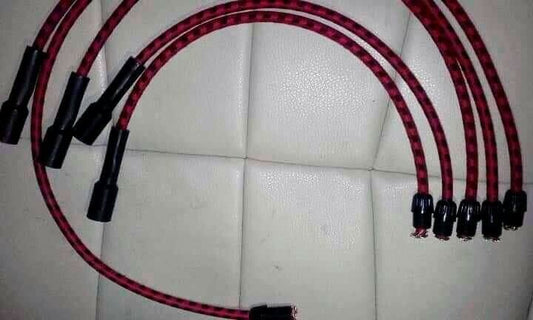 Ignition Lead Sets - Mg Tc Td Tf Braided HT Leads - Vroom Classics