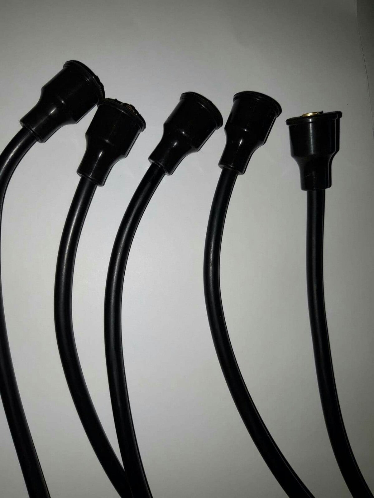 Ignition Lead Sets - Volvo Amazon Black Copper HT Leads - Vroom Classics