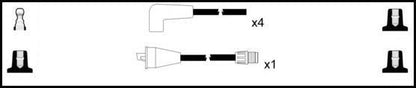 Intermotor Ignition Lead Set 76321 Fits Mini 1 - Vroom Classics