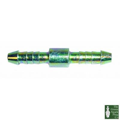 J0404 Steel Hose Joiner 6mm - 6mm (J0404) - Vroom Classics