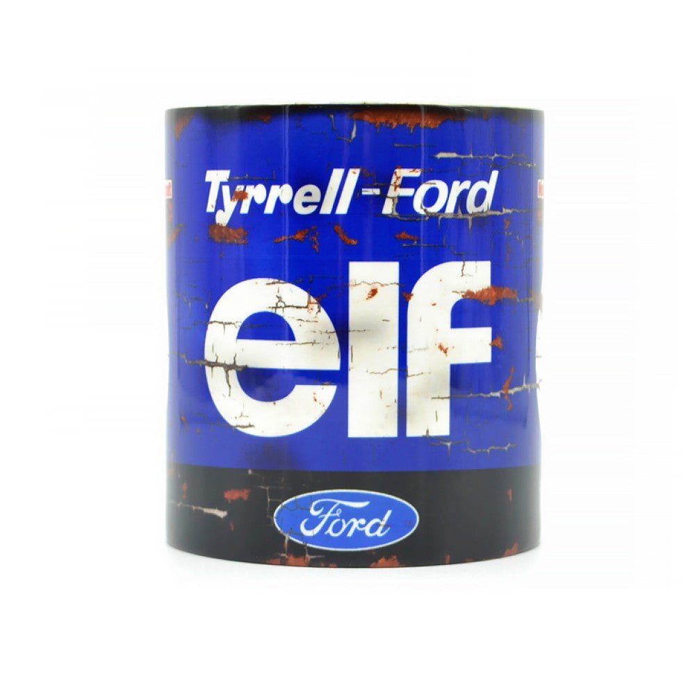 JACKIE STEWART F1 OILY RACING MUG - Vroom Classics
