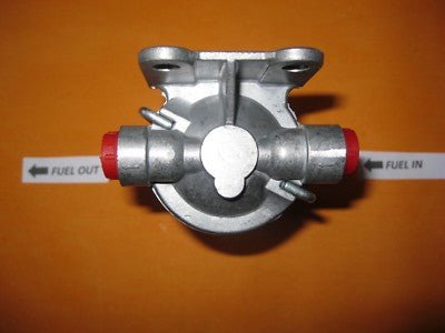 JAGUAR Mk2, XK, E - Type (AC DELCO TYPE) GLASS BOWL HIGH FLOW FUEL FILTER - Vroom Classics