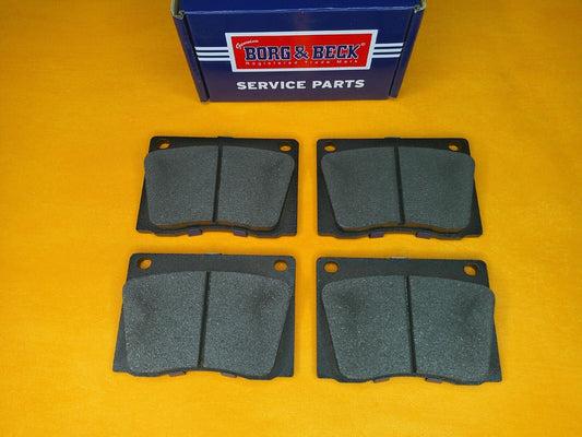 JENSEN INTERCEPTOR (1969 - 1976) FRONT BRAKE PADS - GENUINE BORG & BECK - Vroom Classics