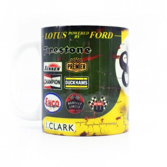 Jim Clark Lotus No82 Mug - Vroom Classics