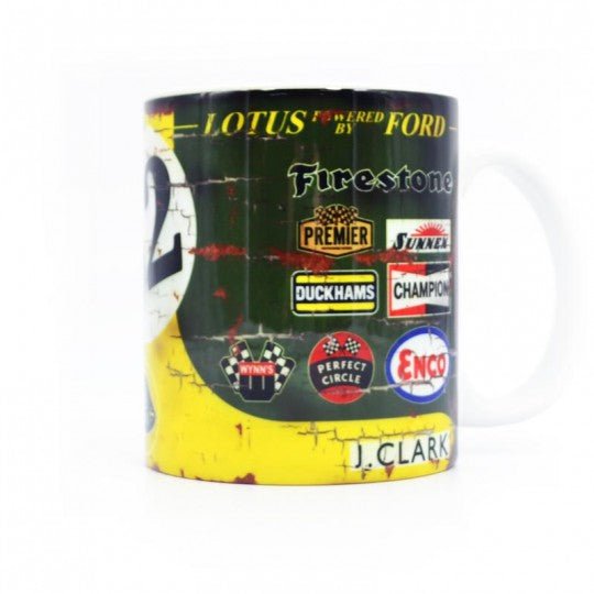 Jim Clark Lotus No82 Mug - Vroom Classics