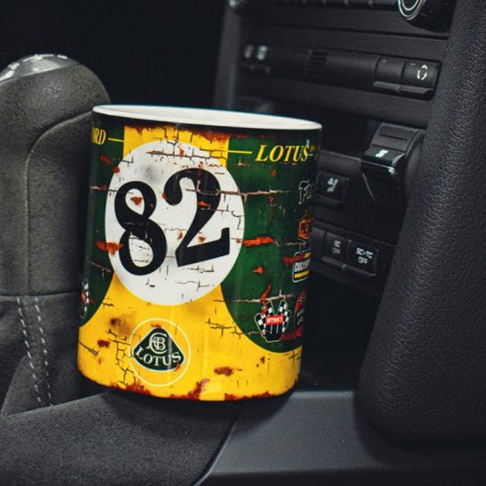 Jim Clark Lotus No82 Mug - Vroom Classics